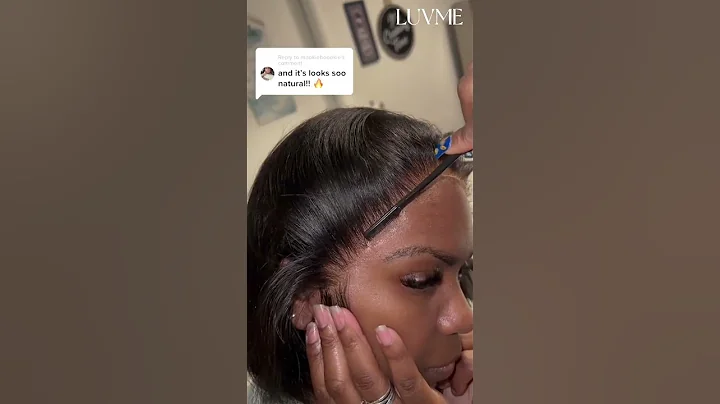 Mom's first wig😍Ate down real bad!!💥This is SCALP!🔥  #luvmehair #shorts #hair #hairtutorial