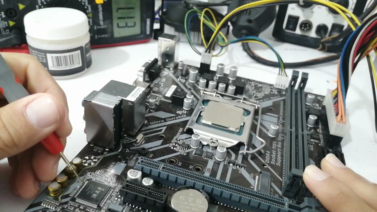 39® Enciende y no hace nada. Descubre conmigo la falla. GIGABYTE H310M-H 