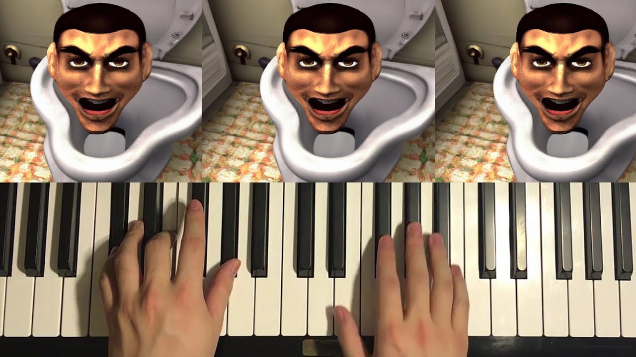 Lil Big Stack - Skibidi Toilet (Piano Tutorial Lesson) - YouTube