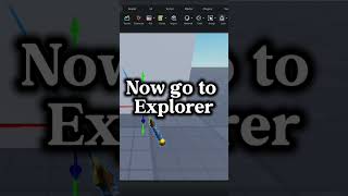 How to equip a tool in Roblox studio #robloxstudio #fyp #tutorial