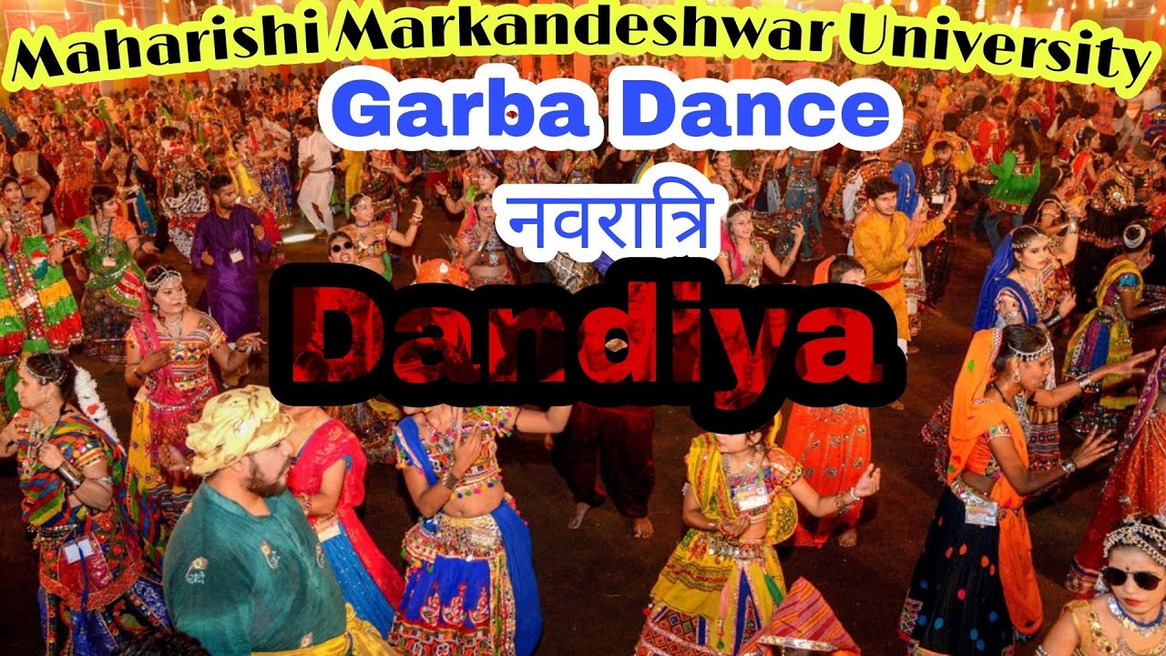 Garba Dance Mullana MM University Navratri garba-dance-mullana-mm-university-navratri