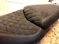 How to re-upholster a motorcycle seat.( Honda NC750X )