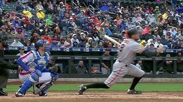 SF@NYM: Pence goes the other way for a two-run homer