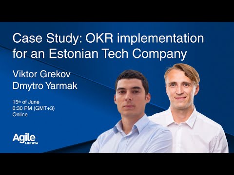 Case Study: OKR implementation for an Estonian Tech Company Social Video