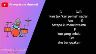 Download lagu D'MASIV-DIAM TANPA KATA||HANYA DRUM ( DRUM ONLY LIRIK&CHORD)