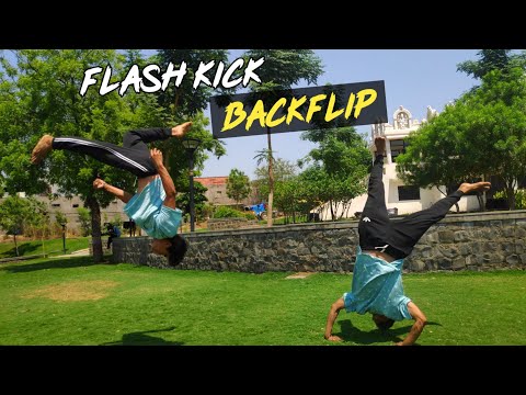 Roundoff Flash kick Tutorial | Back flip kick | Rajkumar karki