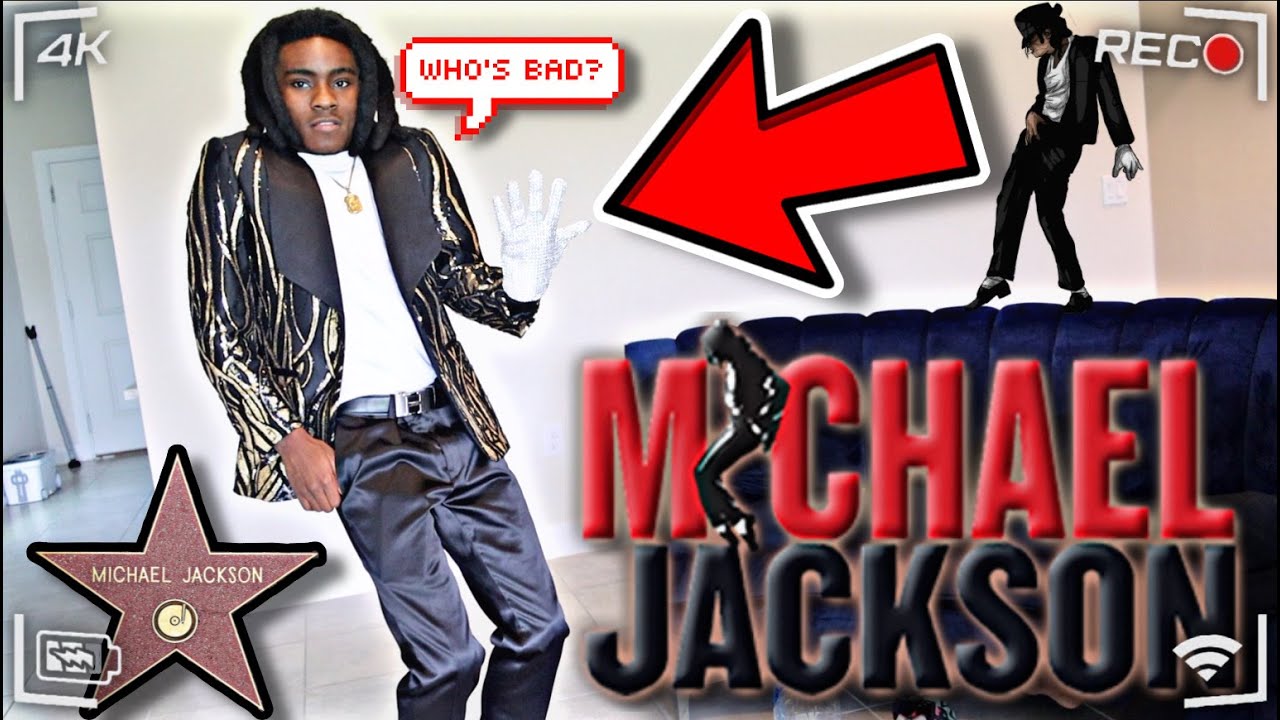 ACTING LIKE "MICHAEL JACKSON" TO SEE MY FAMILY REACTION! (HILARIOUS)