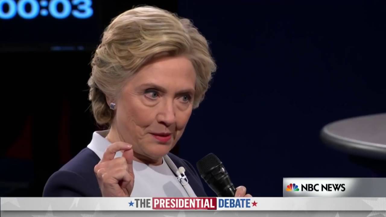 Top Moments Of The Second Presidential Debate NBC News - YouTube