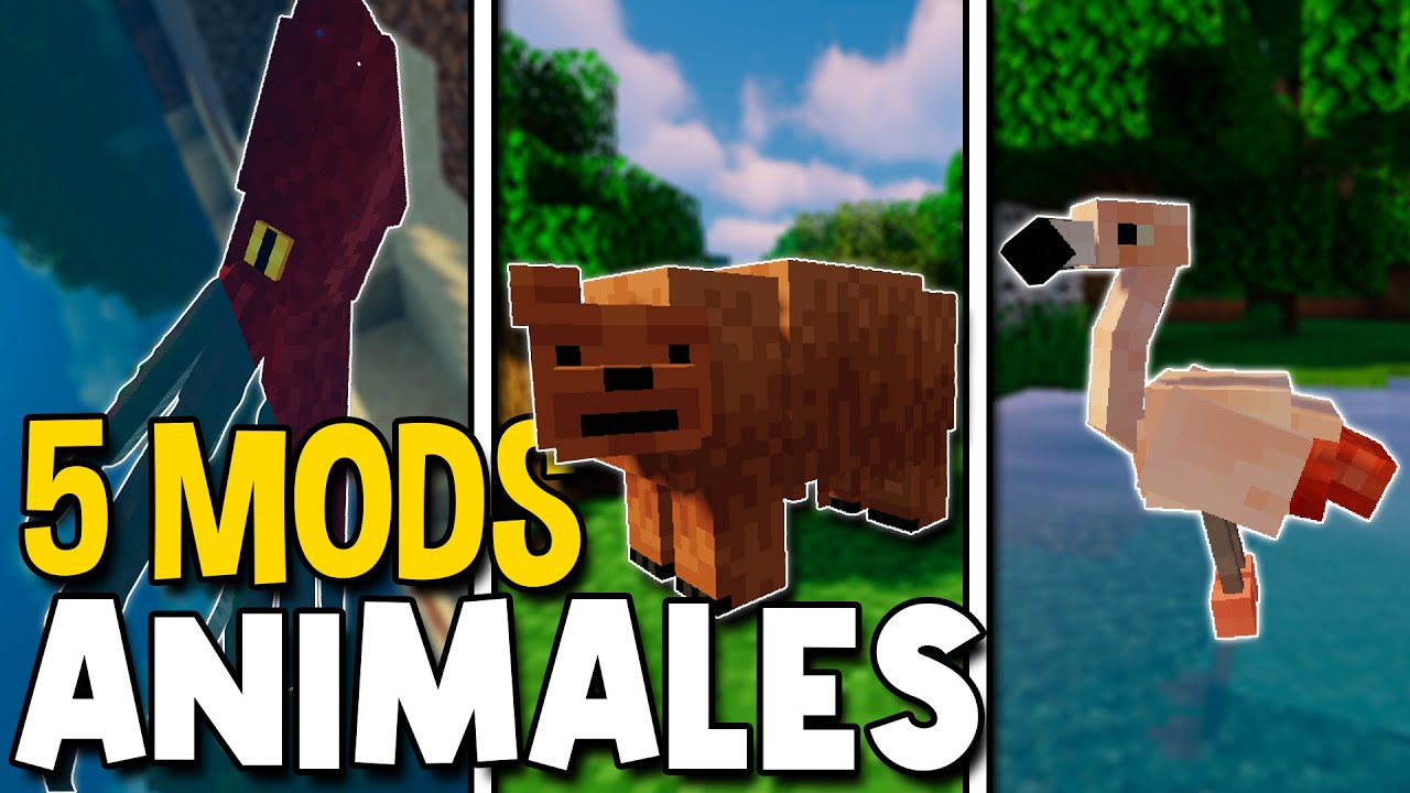 Better Animals Plus Mod for Minecraft  and 