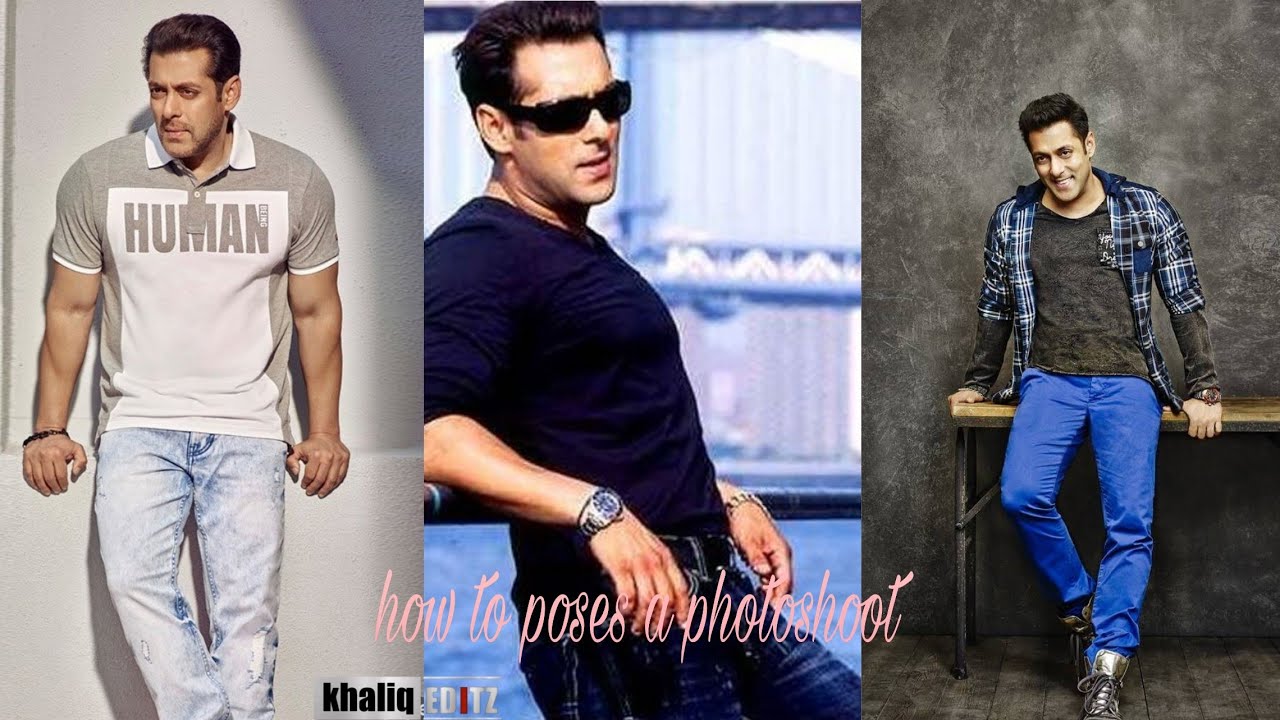 how to pose for a photoshoot | Salman Khan photoshoot | khaliq editz