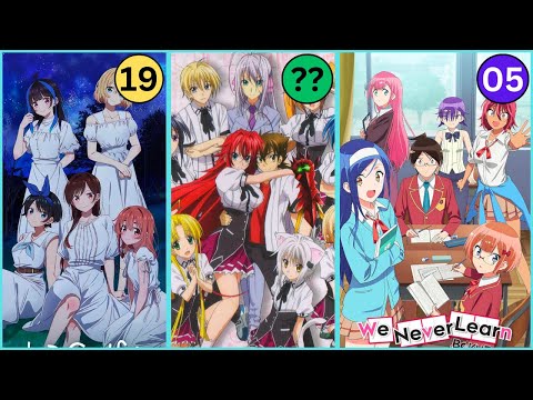 Top 20 Harem Anime of All Time [Google Rating]