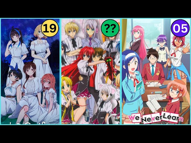 The Top 20 Best Harem Anime, Ranked by Otaku USA Readers