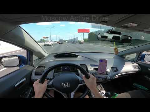 Жёсткие шашки в Москве под атмосферный Фонк l POV Honda Civic