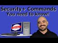 Commands  tools you need to know for security sy0601