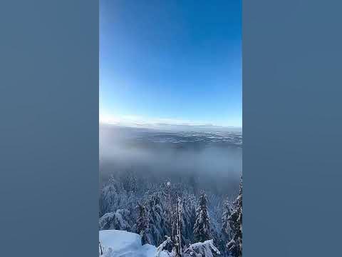 зима в горах - YouTube