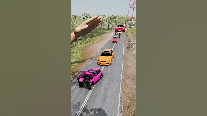 Colorful Small to Giant Cars vs Massive Slap #10