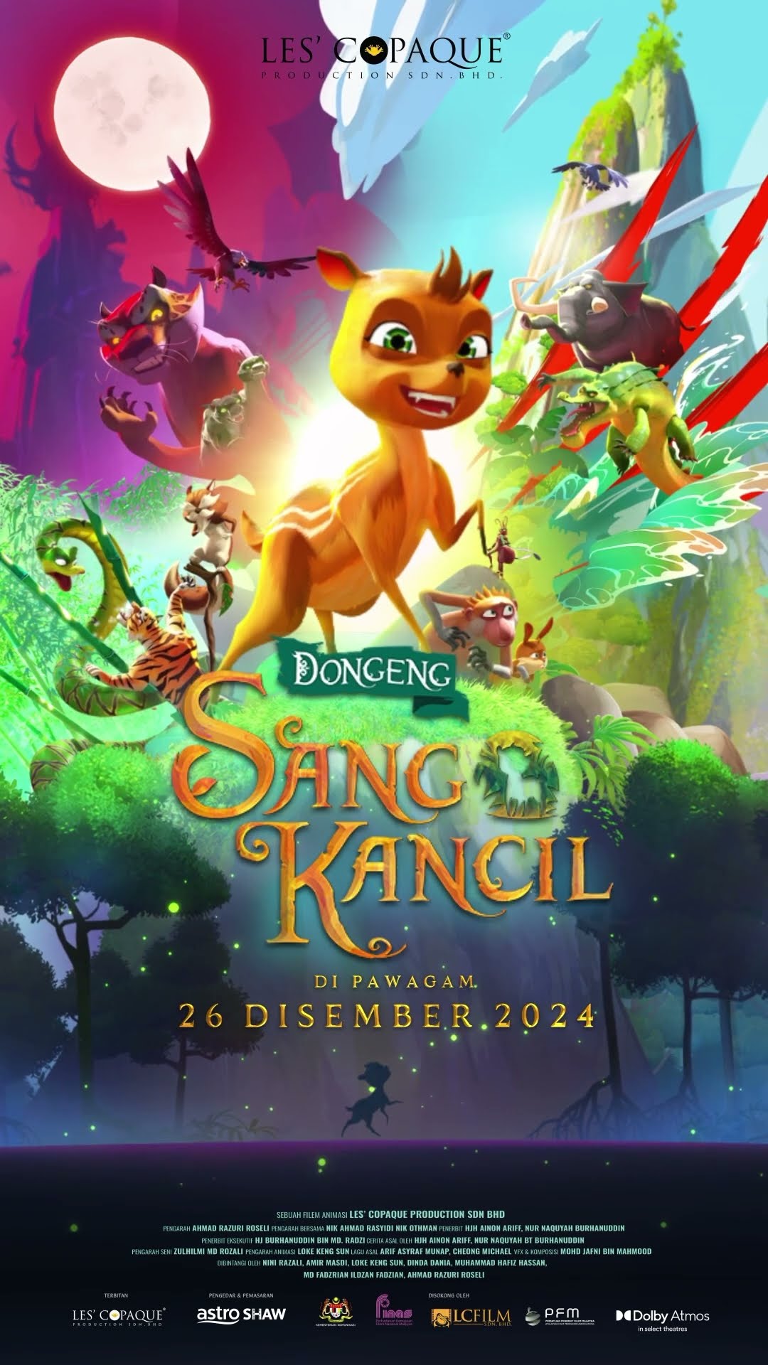 DONGENG SANG KANCIL di pawagam seluruh negara bermula 26 DISEMBER ini. #DongengSangKancil #shorts