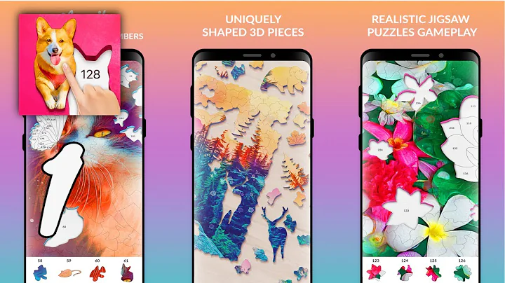 April: Jigsaw Puzzle by Number Gameplay Walkthrough Part 1 (Android, IOS)