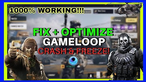 COD Mobile GameLoop CRASH & FREEZE FIX | Ultimate 2025 Settings Guide (No Lag, No Crash) #codmobile