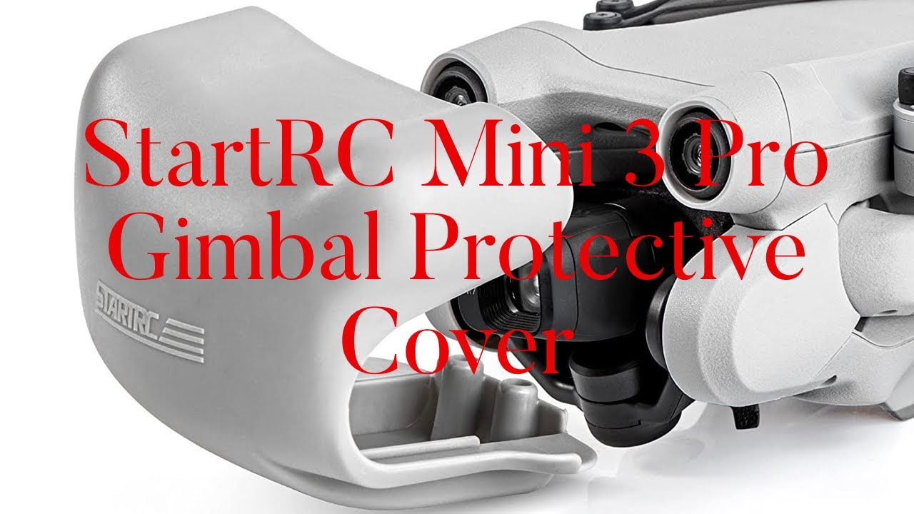 STARTRC Mini 3 Pro Gimbal Protector, Lens Cover Obstacle Sensor Avoidance  Dustproof Cap for DJI Mini 3 Pro RC Drone Accessories