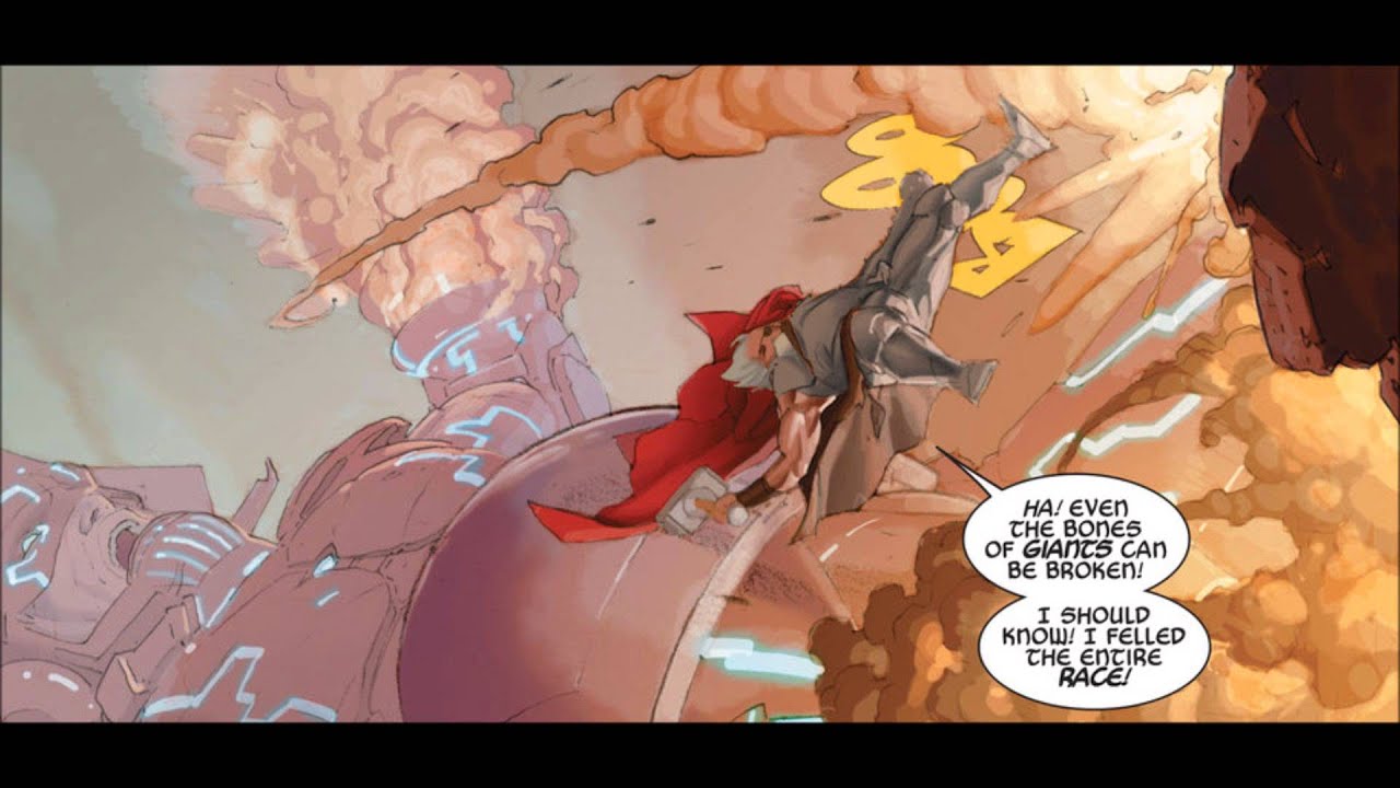 Galactus vs King Thor - YouTube