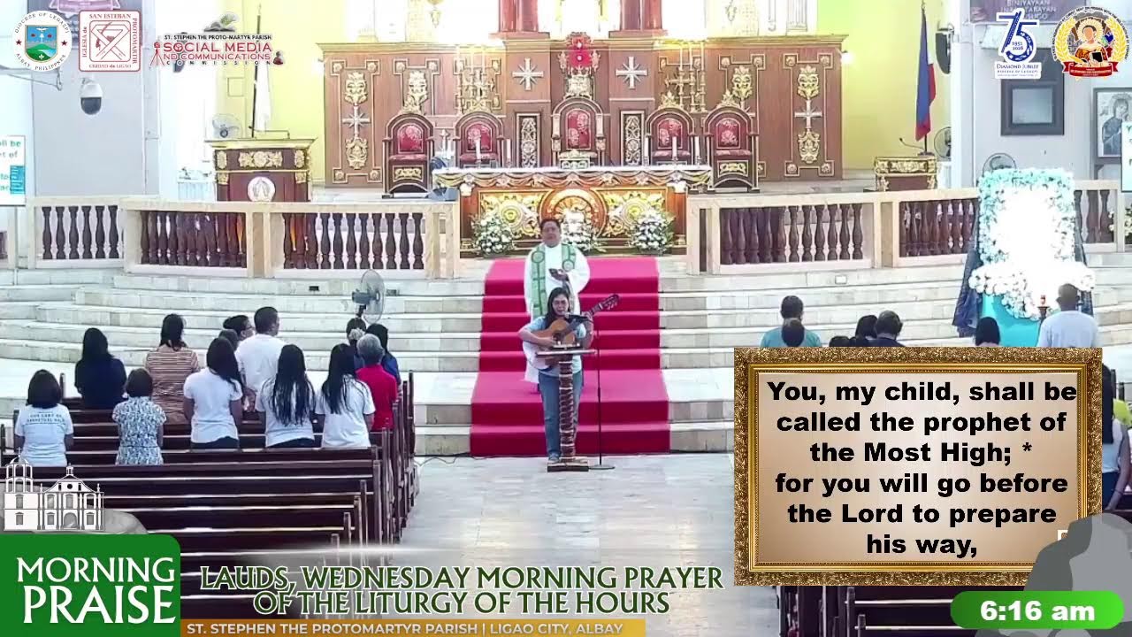 Lauds, Wednesday Morning Prayer of the Liturgy of the Hours