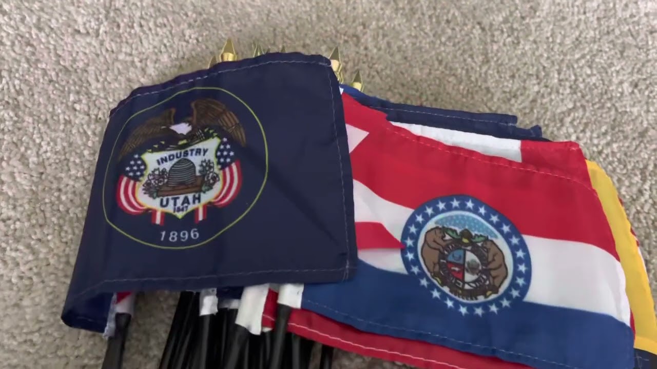 Flag Collection Update 7/27/22 - The 50 US States!