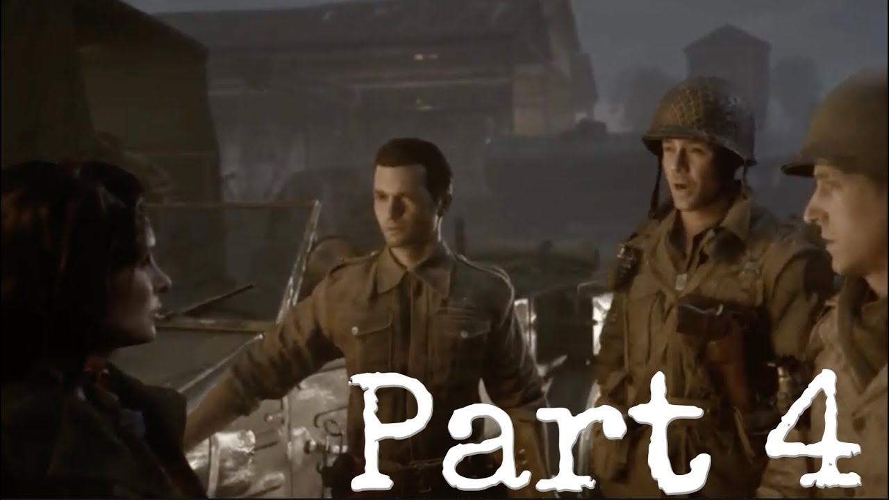 Call of Duty WWII Campaign Walkthrough Gameplay Part 4 - S.O.E. - YouTube