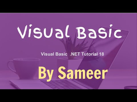 Visual Basic  NET Tutorial 18   Understanding Do While   , Do Until   Loop in VB NET | Sameer