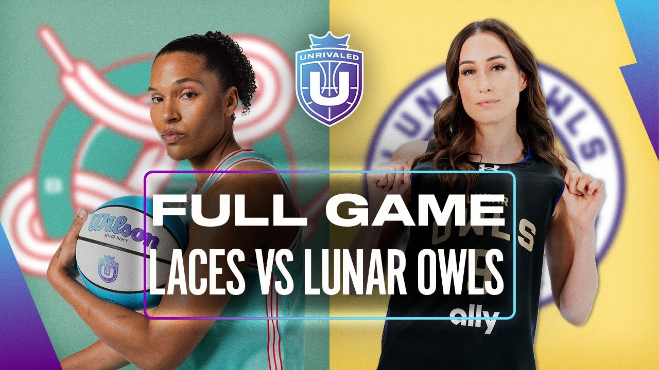 FULL GAME: LACES vs. LUNAR OWLS | Jan 12, 2026  | Unrivaled Basketball