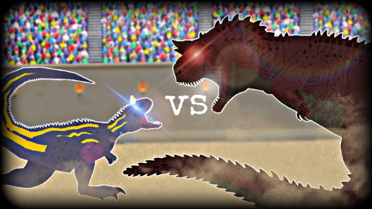 Ace vs Disney Carnotaurs | Dinosaur King vs Disney Dinosaur | stick nodes battle
