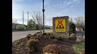 KOA Pigeon Forge/ Gatlinburg Holiday Campground Tour. March 2026.