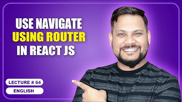 Use navigate using Router in React JS | useNavigate | React JS Tutorial (full course) - #64