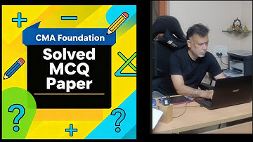 2 – CMA Foundation | Solved Model Question Paper | Business Mathematics & Statistics MCQs