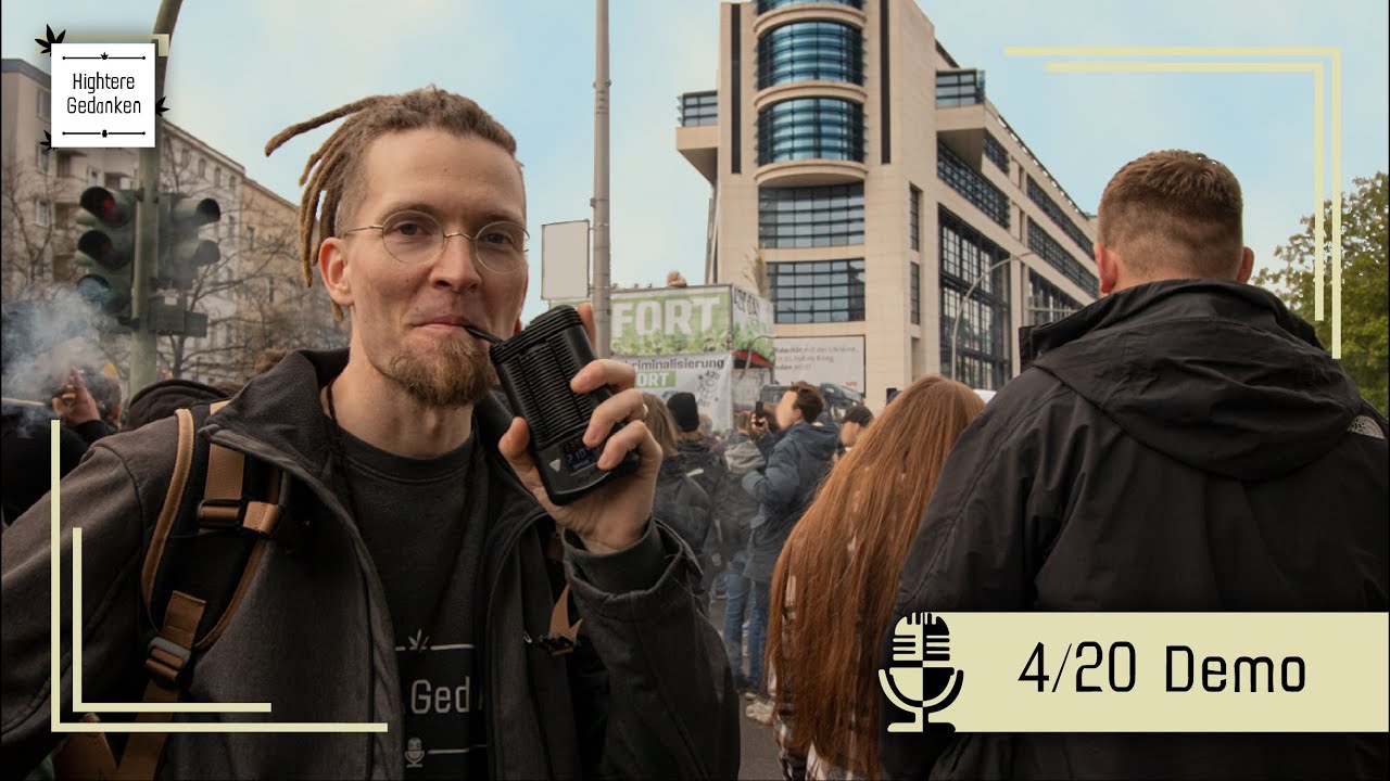 Entkriminalisierung SOFORT! - 420 Demo in Berlin