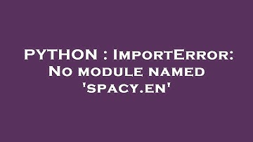 PYTHON : ImportError: No module named 