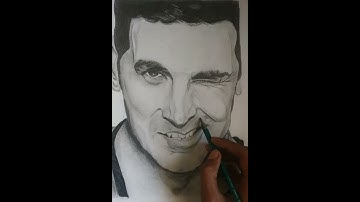 😲Akshay kumar Itna real sketch || comment your view