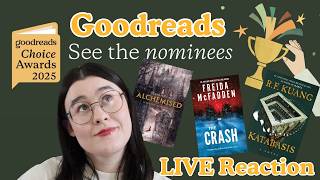 Reacting and Predicting the Goodreads Choice Award Nominees 2025