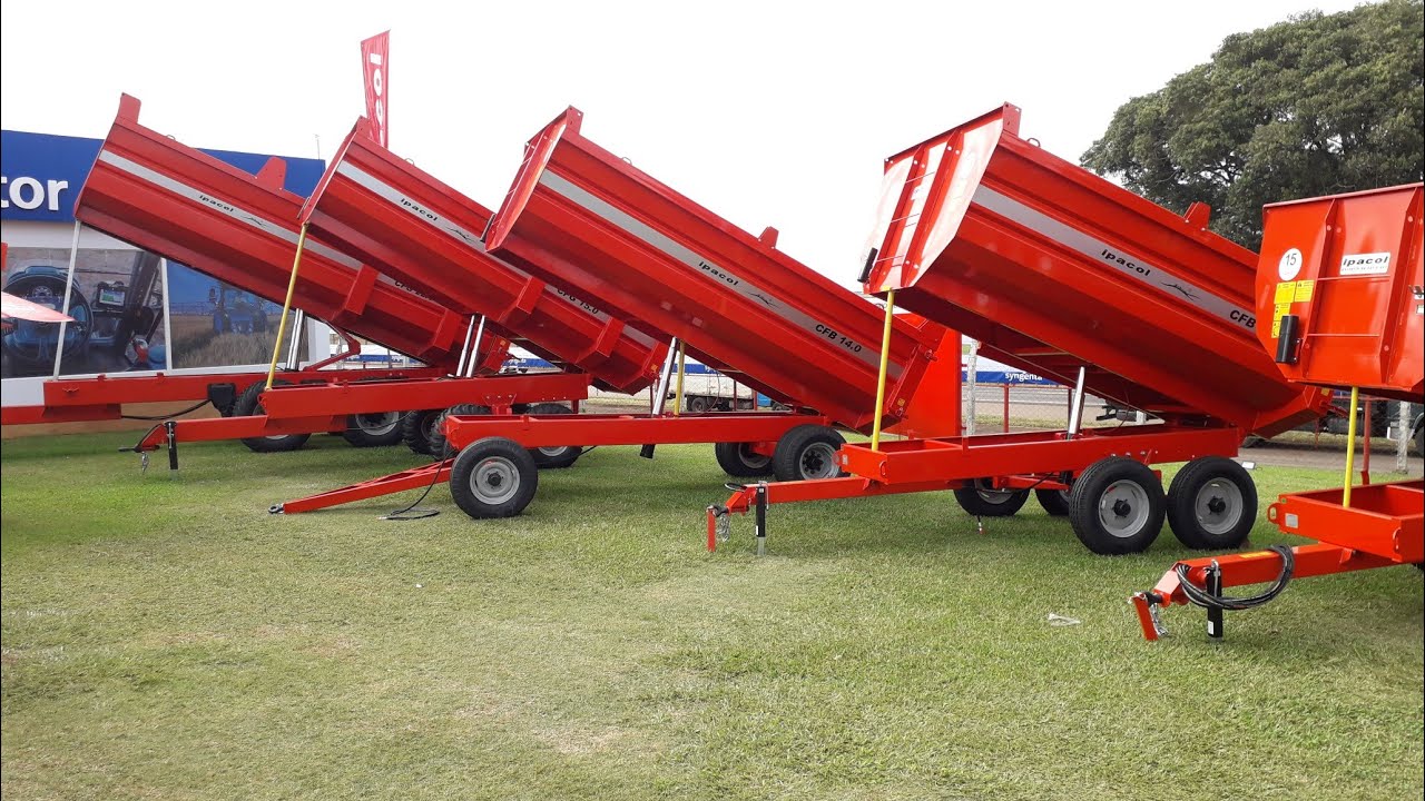 IPACOL Carretas basculante em detalhes show rural. 2020