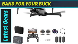 V168 Pro Drone: 90 Mins Flight & 4K Camera for Beginners!