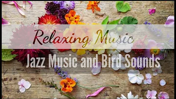 RELAXING MUSIC 🎶 JAZZ MUSIC AND BIRD SOUNDS