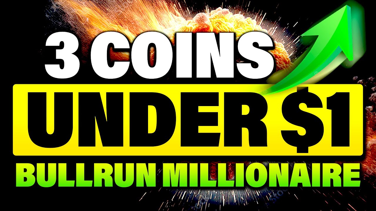 Top 3 Coins Altcoins Under $1 - Explosive Potential