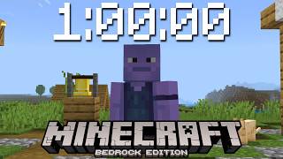 1 Hour of Minecraft Bedrock Edition