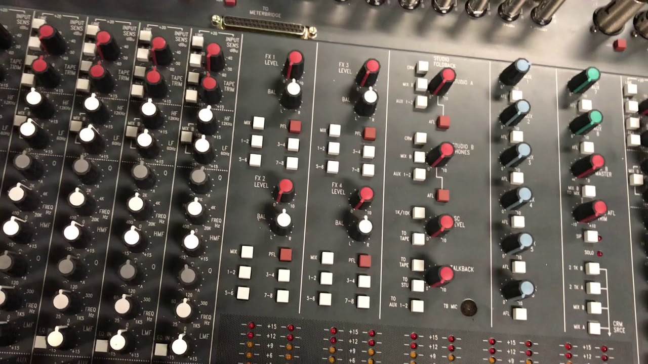 MUS218.2 Using Aux Sends for Reverb on Soundcraft Ghost YouTube