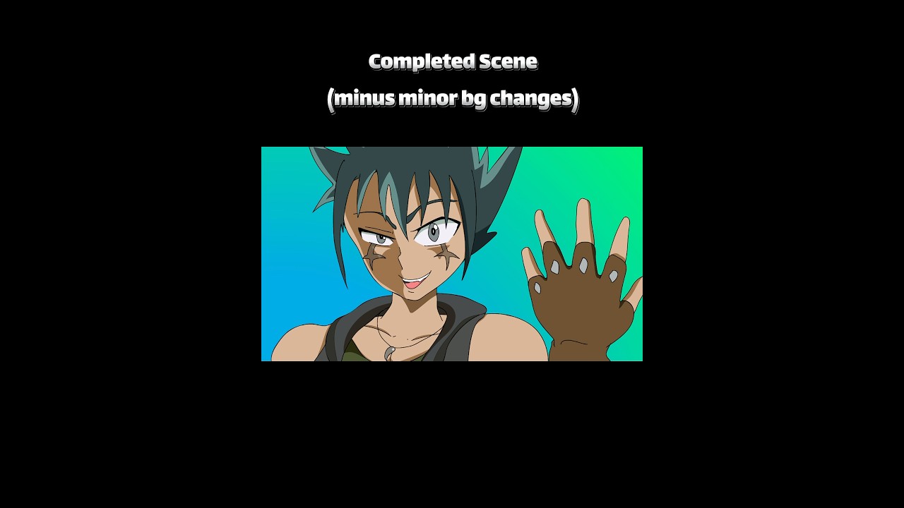 Gingka vs Kyoya (Original Animation) - Teaser 3