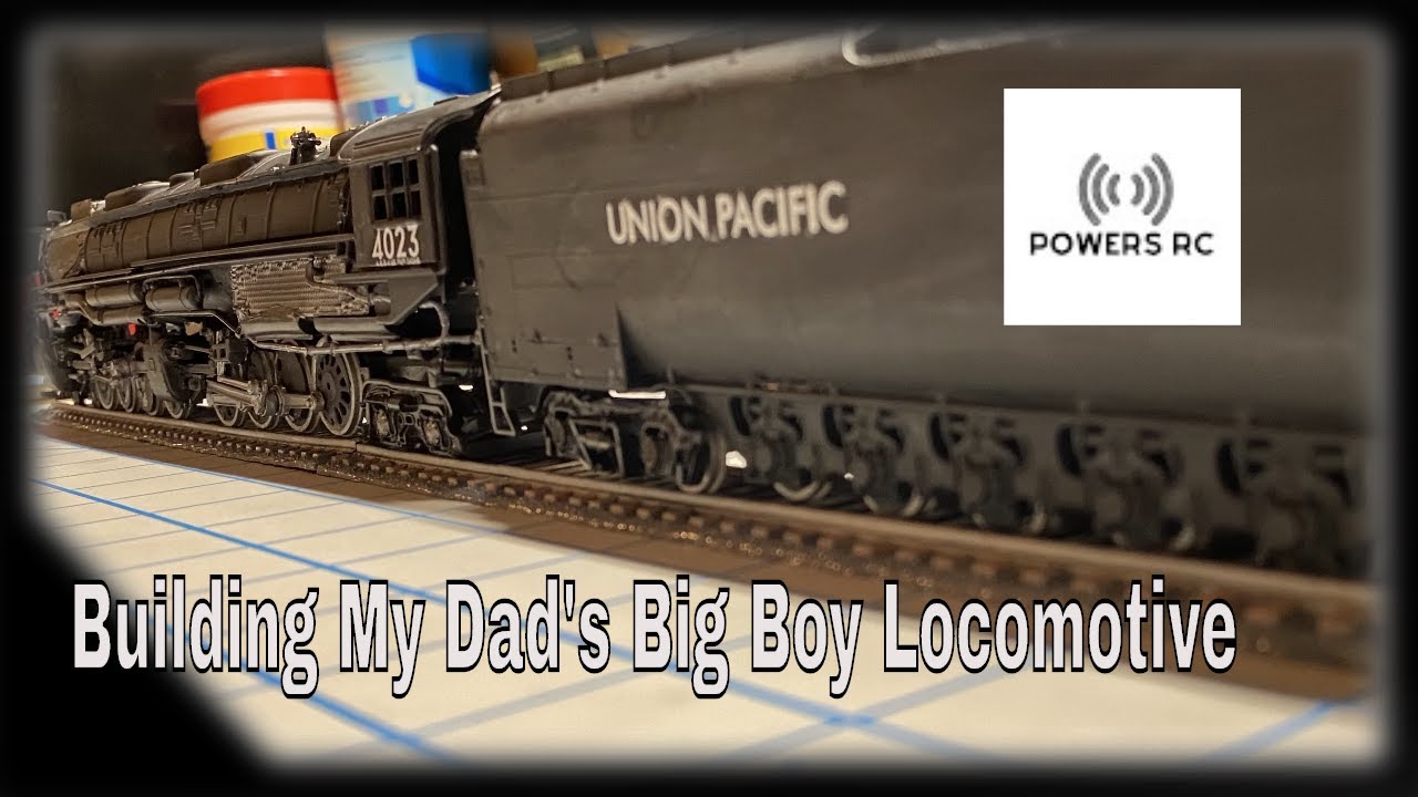 Building My Dad's Revell Model Big Boy YouTube