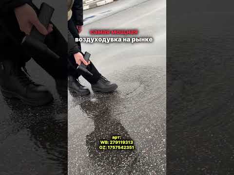 Самая мощная воздуходувка #воздуходувка #автотовары #брендвсёпутём