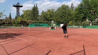 Tennis amateur tournament. Tbilisi. Georgia