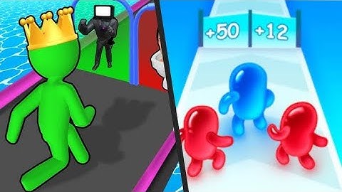 Giant Rush 3D Vs Join Blob 3D 👩‍✈️👩‍✈️ All New Levels Game Mobile Walkthrough iOS, Android Gameplay