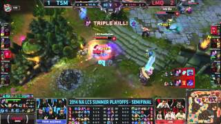 LCS Moments - LMQ vs TSM - Yasuo Pentakill